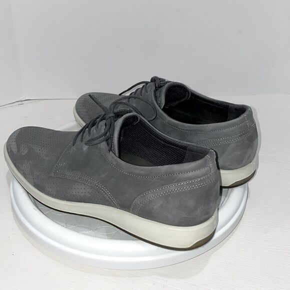 Ecco Walker Stock Point Men\'s Nubuck Suede Leather Tie Oxford Size 41 main image 13